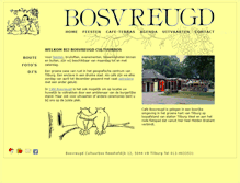 Tablet Screenshot of bosvreugd.nl